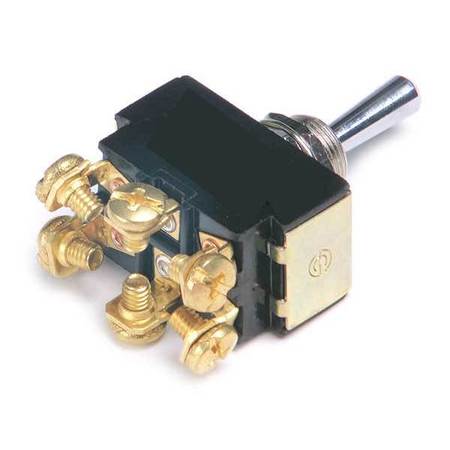GROTE Switch, 6 Screw, Mom On/Off/Mom On, 20A 82-2110
