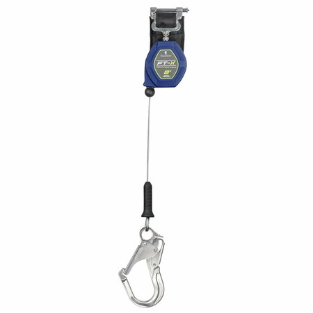 FALLTECH Self Retracting Lifeline, 420 lb, 8 ft L 82808SP5