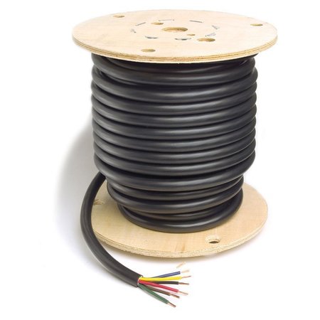 GROTE Cable, 7 Cond, 6/14, 1/12 ga., 100 ft. 82-5611