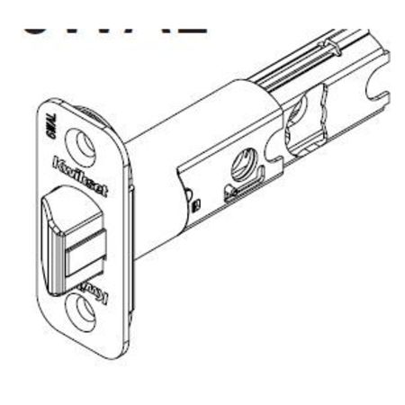 KWIKSET Adjustable Deadlatch for Halifax Milan 6 83000-001