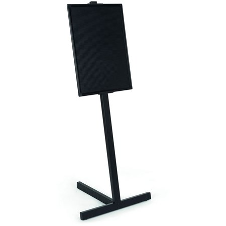 Mastervision Letter Board Stand 18"x24", Black, Aluminum Frame SUP1001