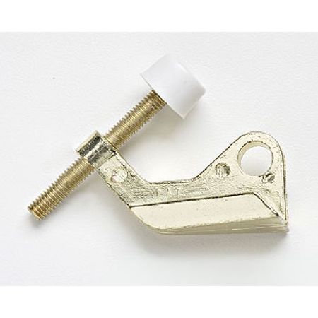 PERFECT PRODUCTS Bright Brass Door Stop 01222 01222