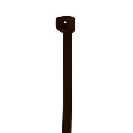 NSI INDUSTRIES Cable Tie Brown 8" 40LB, PK100 840-1