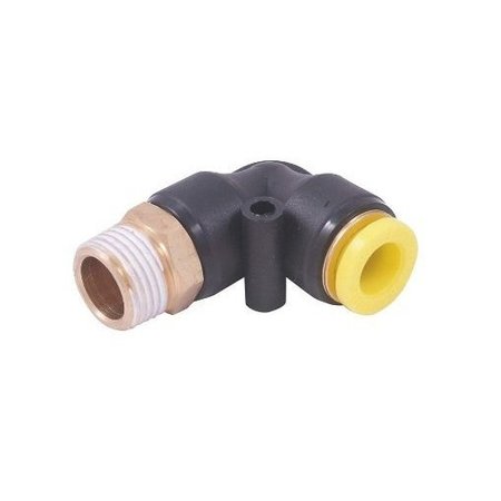 HHIP Push To Connect Male Pneumatic Elbow Tube Fittings 1/8 X 1/4 NPT 8401-0295