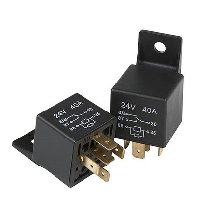 GROTE Relay, 5 Pin, 30 AMP, 24V 84-1093