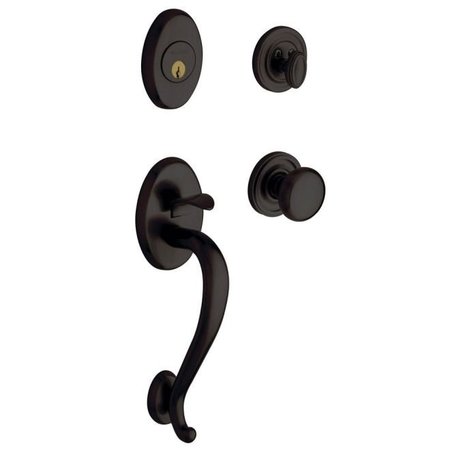 BALDWIN ESTATE Entry Handlesets Oil Rubbed Bronze 85315.102.ENTR