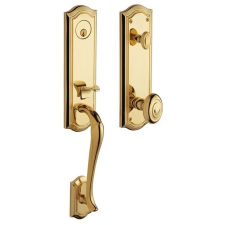 BALDWIN ESTATE Entry Handlesets Lifetime Brass 85337.003.ENTR