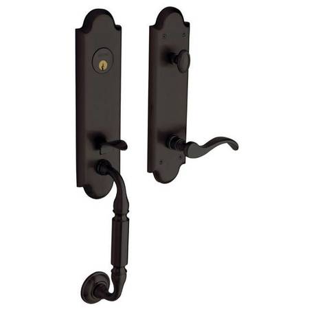 BALDWIN ESTATE Entry Handlesets Oil Rubbed Bronze 85350.102.LENT