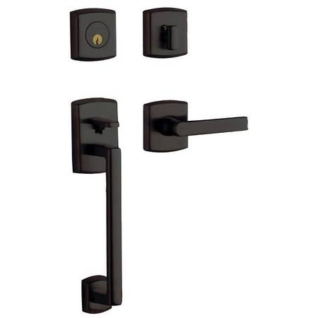 BALDWIN ESTATE Entry Handlesets Oil Rubbed Bronze 85386.102.LENT