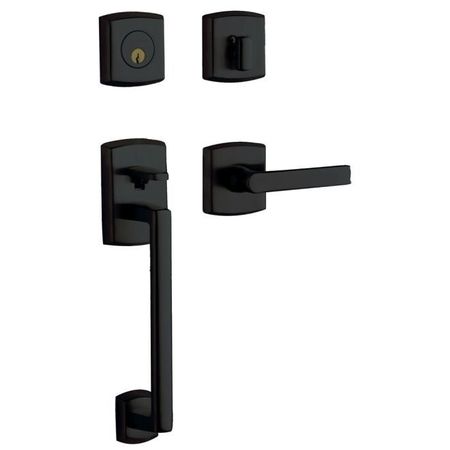 BALDWIN ESTATE Full Dummy Handlesets Satin Black 85386.190.RFD