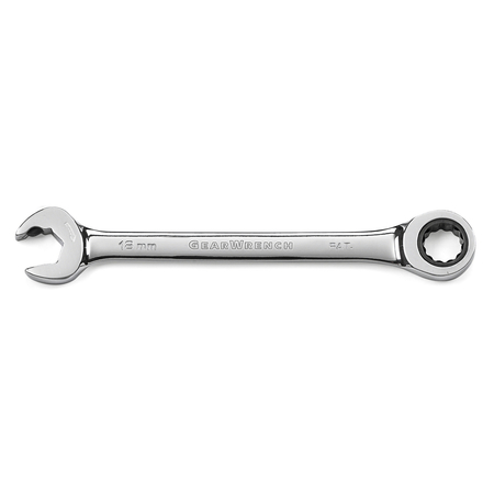 GEARWRENCH 13mm 72-Tooth 12 Point Open End Ratcheting Combination Wrench 85513