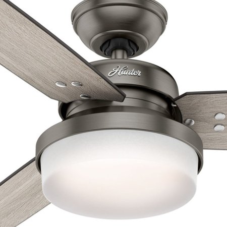 Hunter Decorative Ceiling Fan, 52" Blade Dia., 1 Phase, 120 59210