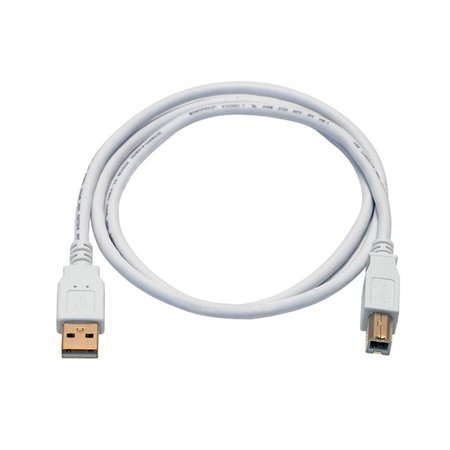 MONOPRICE Usb 2 A M To B M 28/24AWG Cable 3 ft. 8615