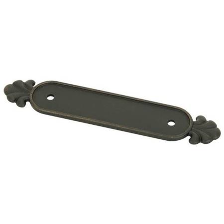 RK International [BP-7905-AE] Solid Brass Cabinet Pull Backplate