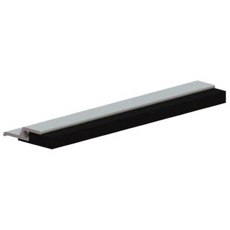 HAGER Clear Anodized Aluminum Weatherstripping 870S36X84CLR 059054