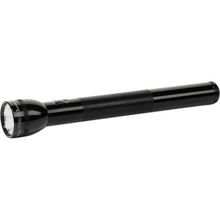 Maglite Black No Xenon Industrial Handheld Flashlight, Alkaline D, 98 lm TS4D016K