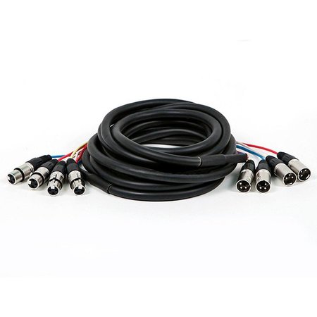 MONOPRICE Channel 4Xlr M/Xlr F Snake Cable 20F 8767