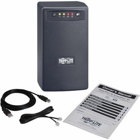 Tripp Lite Smart UPS, 550VA, 6 Outlets, Tower/Wall, Out: 110/115/120V AC , In:120V AC SMART550USB