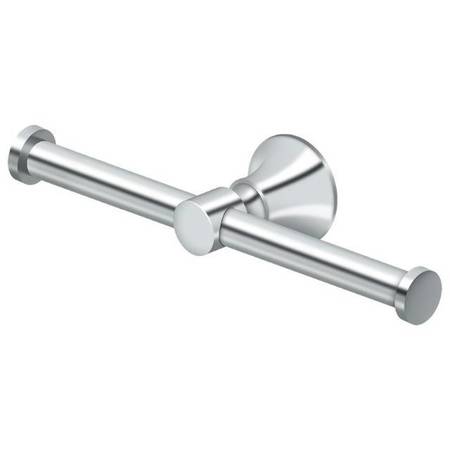 DELTANA Double Toilet Paper Holder 88 Series Bright Chrome 88DTPH-26