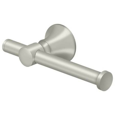 DELTANA Single Toilet Paper Holder 88 Series Satin Nickel 88STPH-15