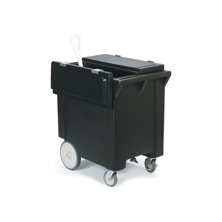 CARLISLE FOODSERVICE Cateraide, Ice Caddy, 200 lb. of Ice, Blk IC222003