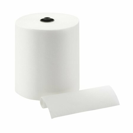 Georgia-Pacific enMotion Hardwound Paper Towels, 1 Ply, Continuous Roll Sheets, 700 ft, White, 6 PK 89430