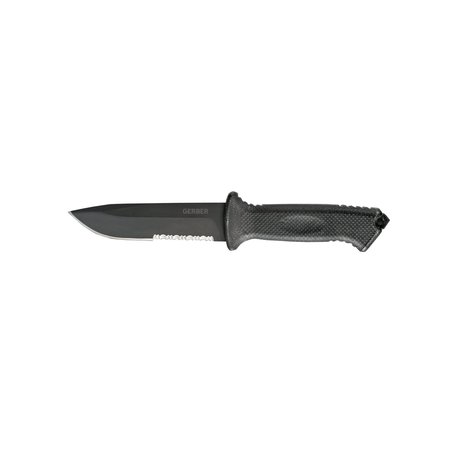 Gerber Fixed Blade Knife, SS, 4 7/8 In 22-41121