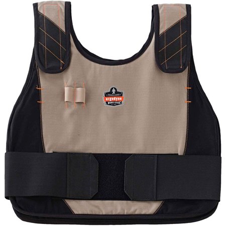 Chill-Its By Ergodyne Premium FR Phase Change Cooling Vest with Rechargeable Ice Packs, S/M 6215