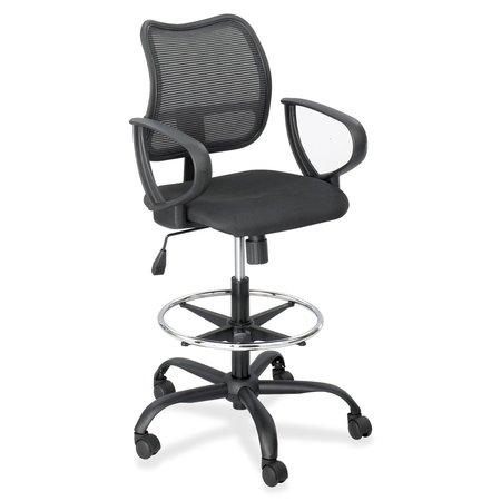 Safco Chair, Seat: 17-1/2" L 49-1/2" H, Mesh Seat, Vue Series 3395BL