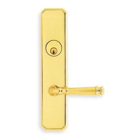 OMNIA RH Classroom 234BS Mortise Lock 904 Lever 11000 Plate Bright Brass 11904J00R1