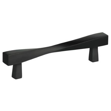 OMNIA Center to Center Modern Twisted Cabinet Pull Oil Rubbed Bronze 4-5/8" 9009/118.10B