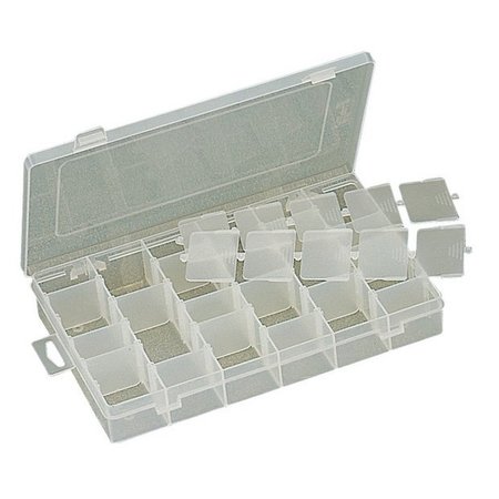 Proskit Plastic Box w/dividers 11 x 7 x 1.75 900-040