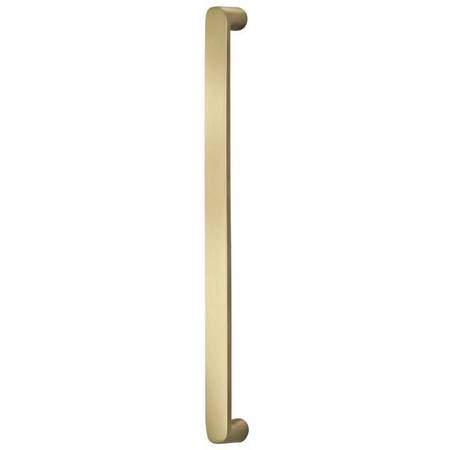 OMNIA Center to Center Oval Modern Cabinet Pull Satin Brass 8" 9028/203.4