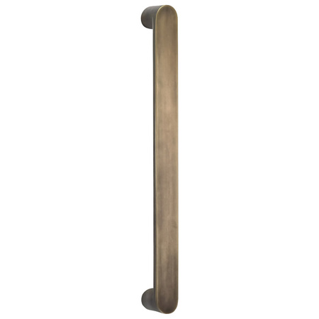 OMNIA Oval Modern Appliance Door Pull Satin Nickel 12" Center to Center 9028P/305.15