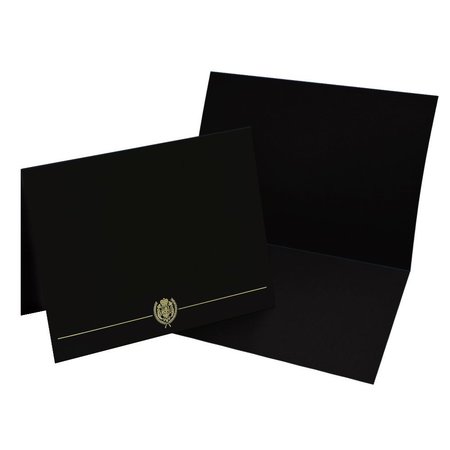 Great Papers Certificate Cover Classic, Black W, PK25 903117PK5