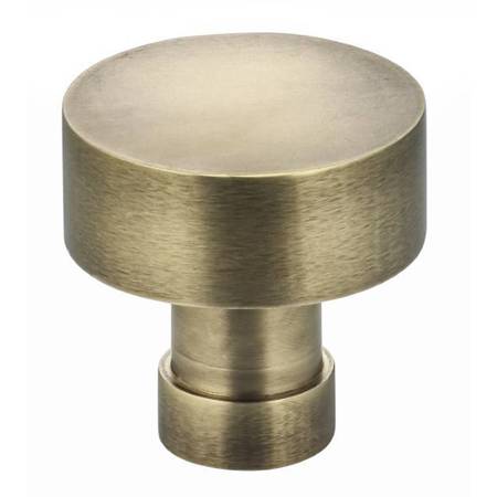 OMNIA Diameter Round Cabinet Knob Antique Brass 1-1/2" 9035/38.5