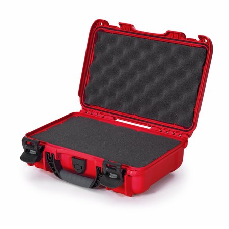 NANUK CASES Case with Foam, Red, 909S-010RD-0A0 909S-010RD-0A0
