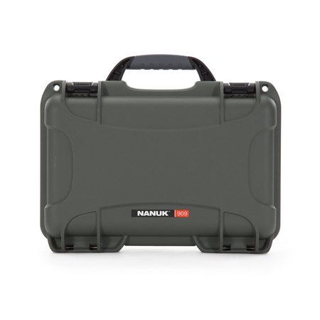 NANUK CASES Case, Olive, 909S-000OL-0A0 909S-000OL-0A0