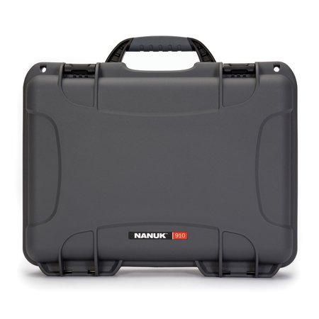 NANUK CASES Case, Graphite, 910S-000GP-0A0 910S-000GP-0A0