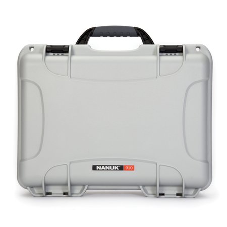 NANUK CASES Case, Silver, 910S-000SV-0A0 910S-000SV-0A0