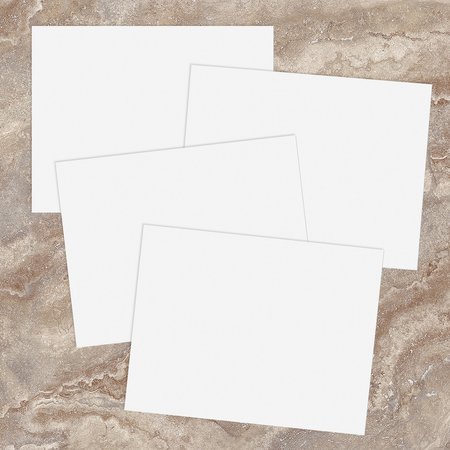 Great Papers Postcards, White, 4.25"x5.5", 25, PK100 912540