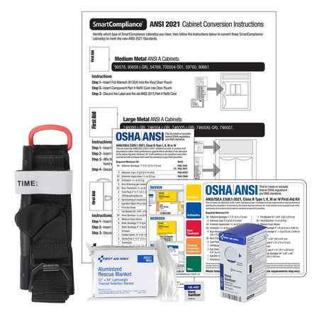 FIRST AID ONLY Standards Upgrade Kit, 12pcs, 10x2 91366