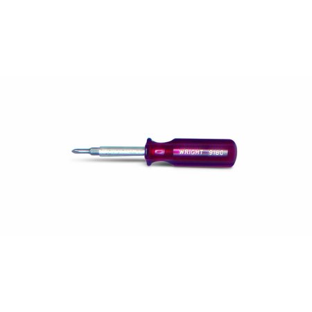 Wright Tool Slotted and Phillips Screwdriver 4-in-1 9180