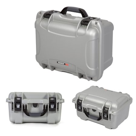 Nanuk Cases Silver Carrying Case, 16.9"L x 12.9"W x 9.3"D 918-0005