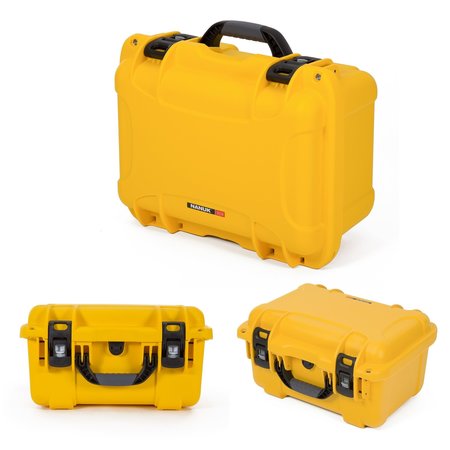 Nanuk Cases Yellow Carrying Case, 16.9"L x 12.9"W x 9.3"D 918-0004