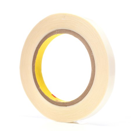 3M Double Coated Tape, Paper, Clear, PK72 444