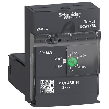 SCHNEIDER ELECTRIC Std Ctrl Unit CL 10 3-PH 0.3-1.4A 24VDC LUCA1XBL