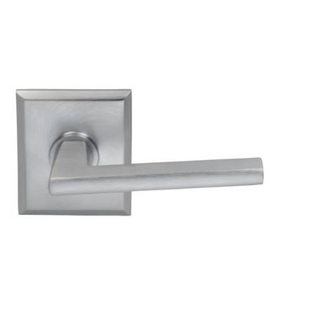OMNIA Single Dummy Right Hand Lever Satin Chrome 925 with Rectangular Rose 925RT/R.SD26D