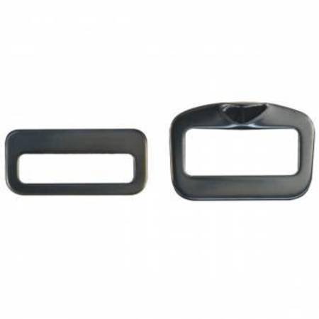 KONG USA Autom.Buckle+Stop Square Ring Black 44mm 927F441N0XK