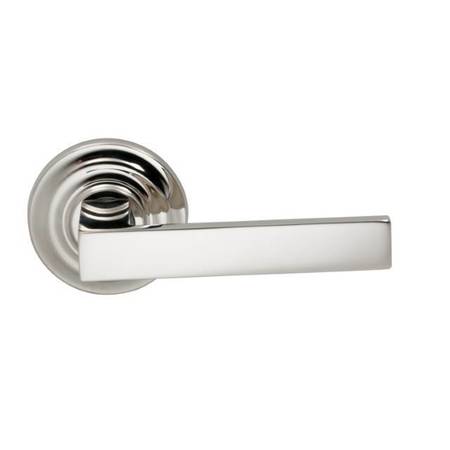 OMNIA Traditional Rose Pass Lever 2-3/8" BS T Strike Bright Nickel 930 930TD/238T.PA14